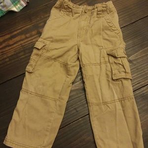 Boys khaki Cargo pants